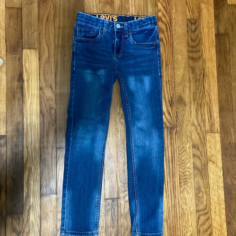 Boys adjustable waist jeans